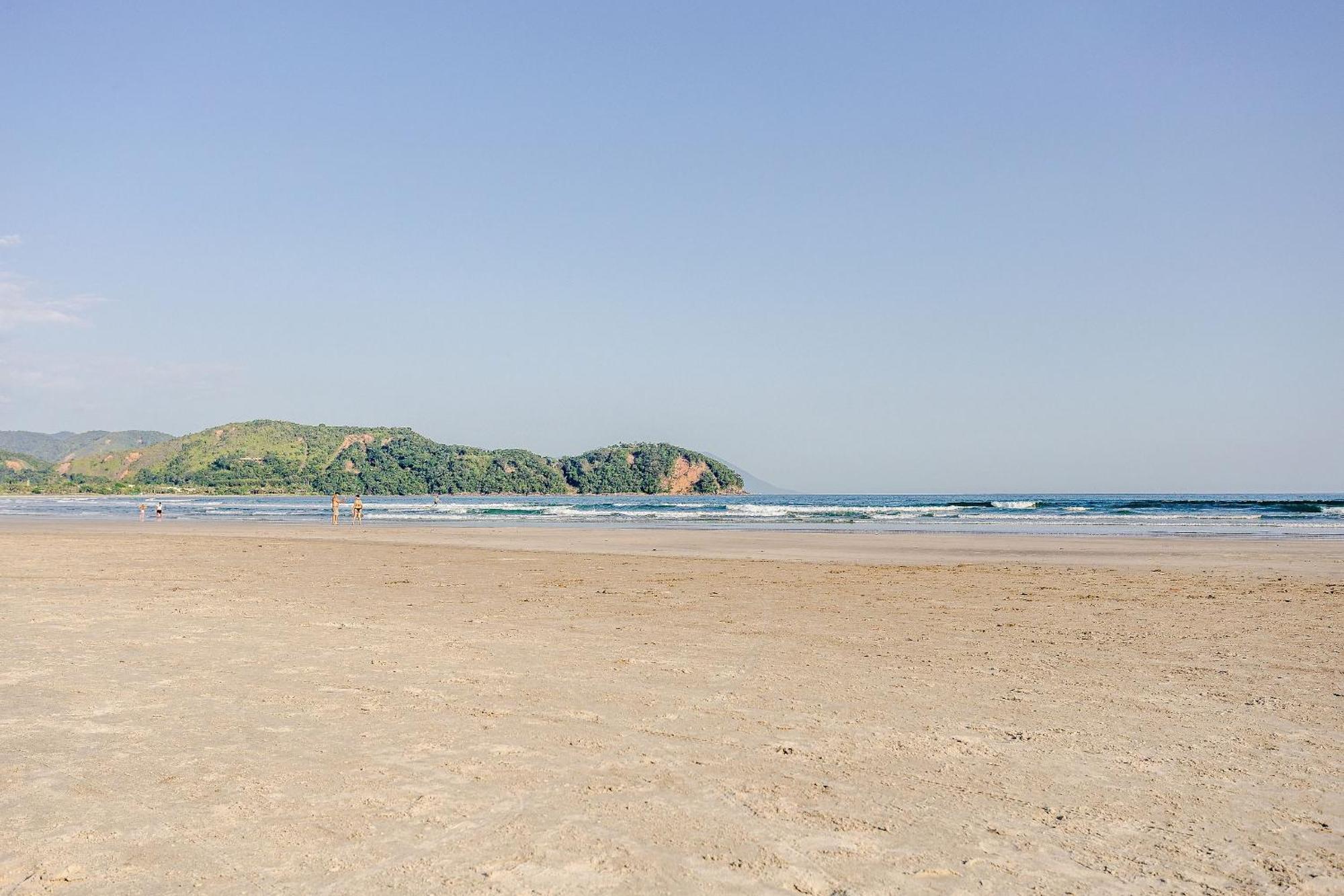 Casa Dos Passaros Na Areia A 20M Da Praia Da Baleia Com 3 Suites E 1 Dorm, Com Ar Condicionado, Wifi, Smart Tv, Cozinha Completa E Churrasqueira Sao Sebastiao  Ngoại thất bức ảnh