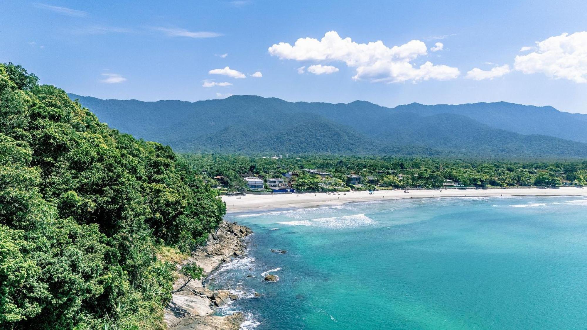 Casa Dos Passaros Na Areia A 20M Da Praia Da Baleia Com 3 Suites E 1 Dorm, Com Ar Condicionado, Wifi, Smart Tv, Cozinha Completa E Churrasqueira Sao Sebastiao  Ngoại thất bức ảnh