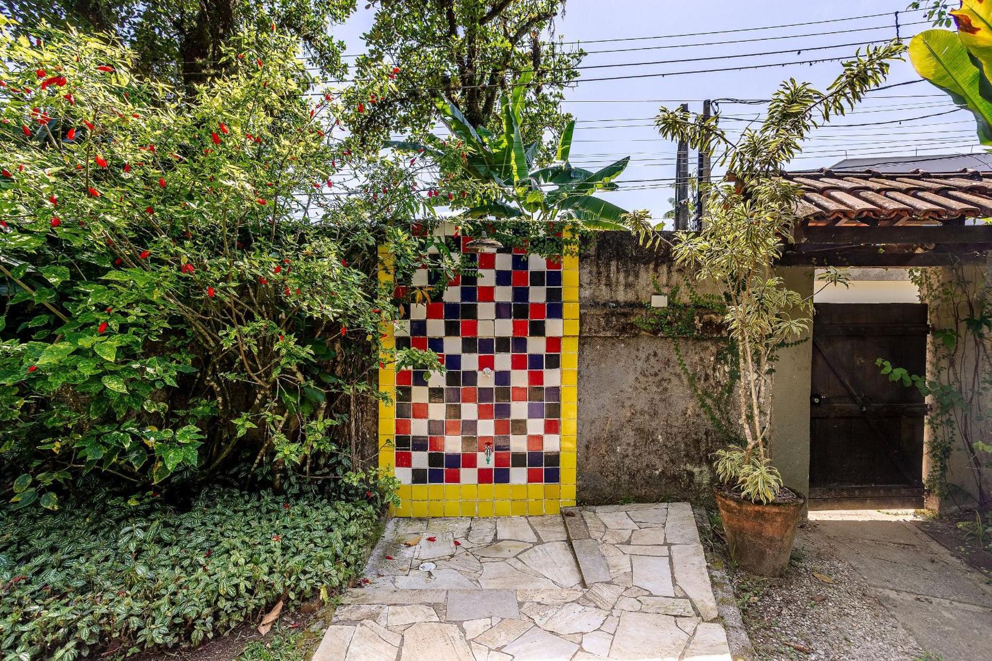 Casa Dos Passaros Na Areia A 20M Da Praia Da Baleia Com 3 Suites E 1 Dorm, Com Ar Condicionado, Wifi, Smart Tv, Cozinha Completa E Churrasqueira Sao Sebastiao  Ngoại thất bức ảnh