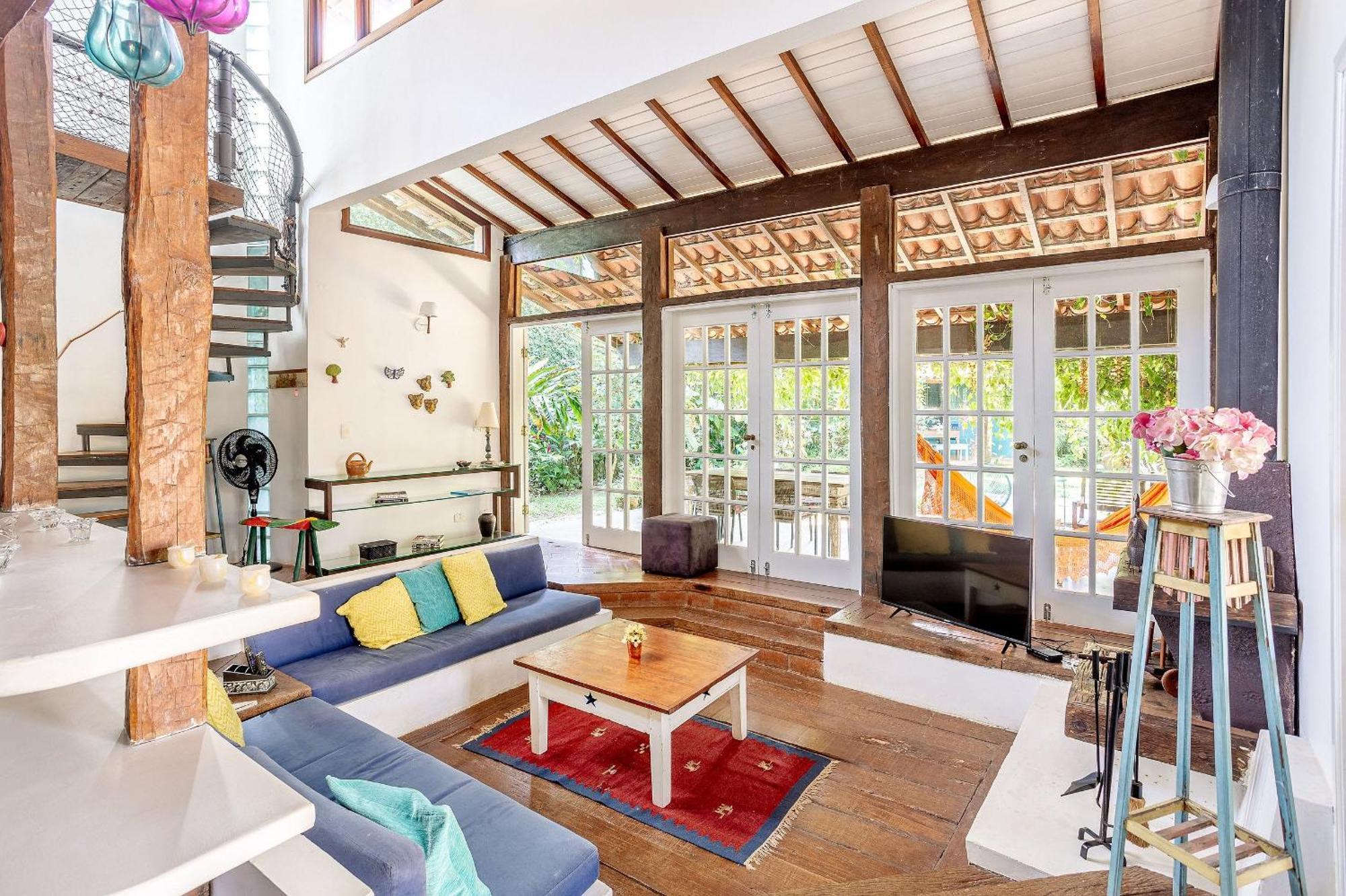 Casa Dos Passaros Na Areia A 20M Da Praia Da Baleia Com 3 Suites E 1 Dorm, Com Ar Condicionado, Wifi, Smart Tv, Cozinha Completa E Churrasqueira Sao Sebastiao  Ngoại thất bức ảnh
