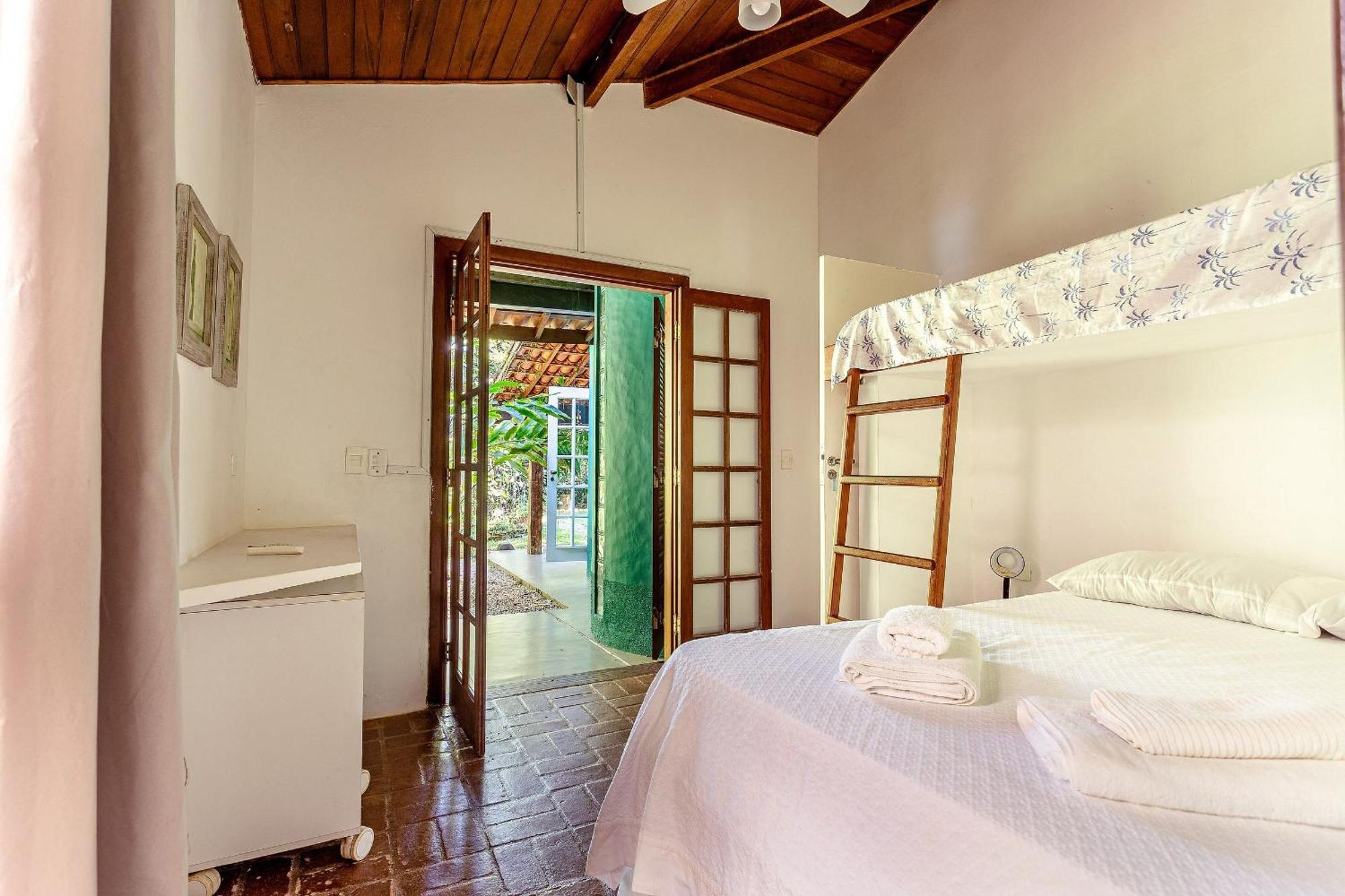 Casa Dos Passaros Na Areia A 20M Da Praia Da Baleia Com 3 Suites E 1 Dorm, Com Ar Condicionado, Wifi, Smart Tv, Cozinha Completa E Churrasqueira Sao Sebastiao  Ngoại thất bức ảnh